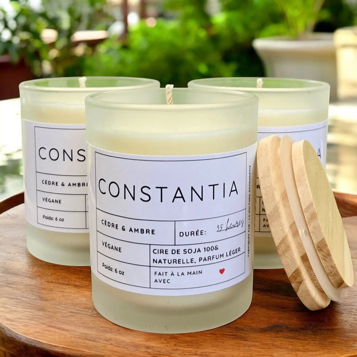 CONSTANTIA cèdre et  ambre