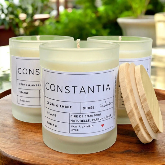 CONSTANTIA cèdre et  ambre