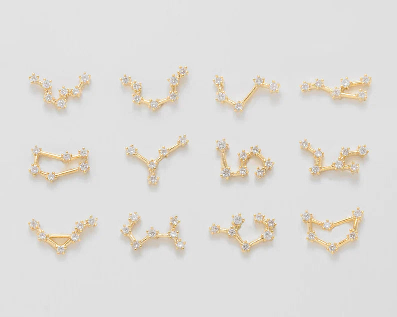 The Zodiac Constellation Studs