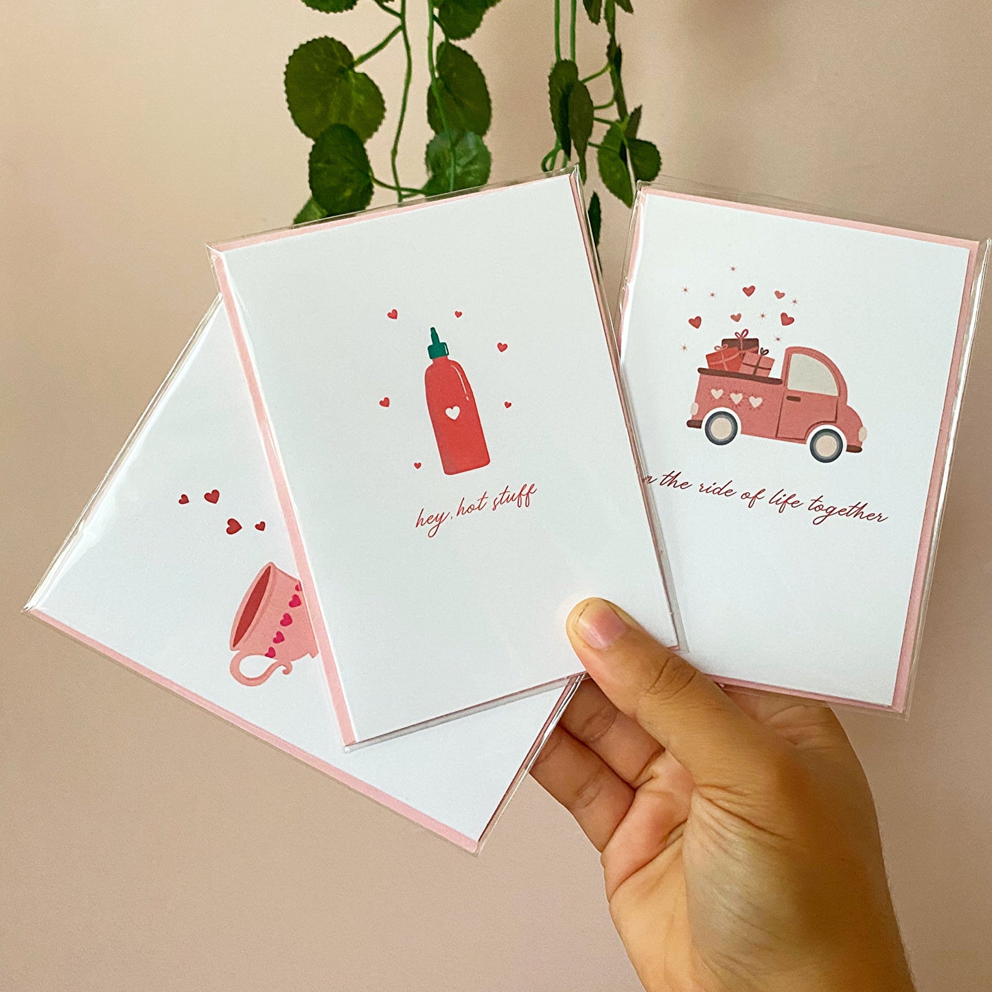 Hey, Hot Stuff! Mini Greeting Card