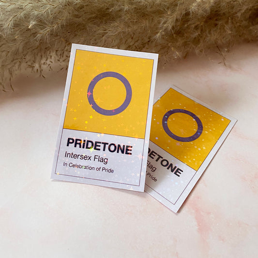 Pridetone Intersex Flag | Pride Sticker