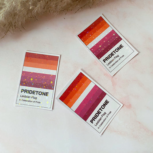 Pridetone Lesbian Flag | Pride Sticker