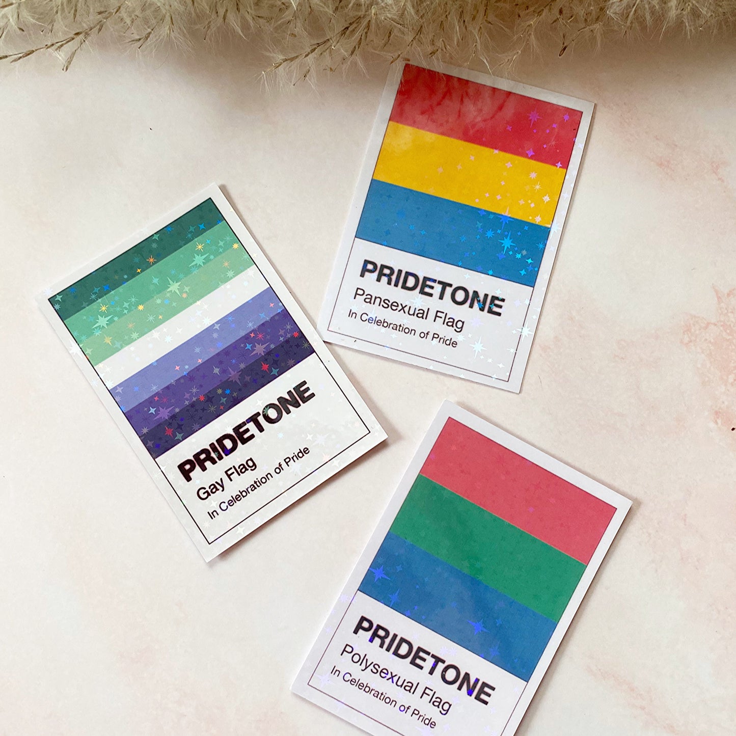Pridetone Polysexual Pride Flag | Pride Sticker