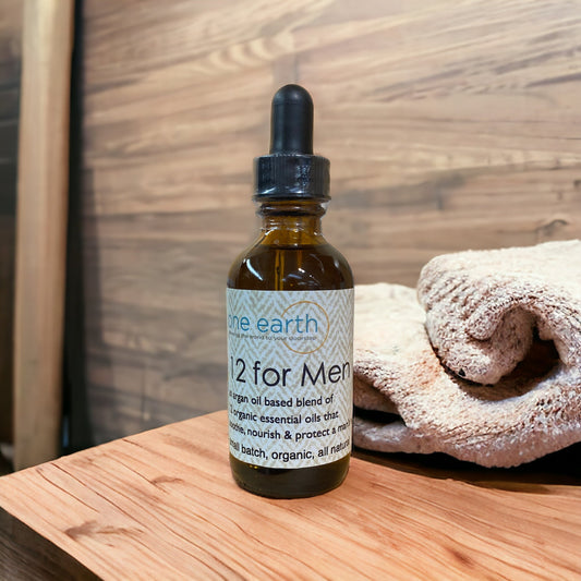12 for Men - Face, Beard & Hair Oil