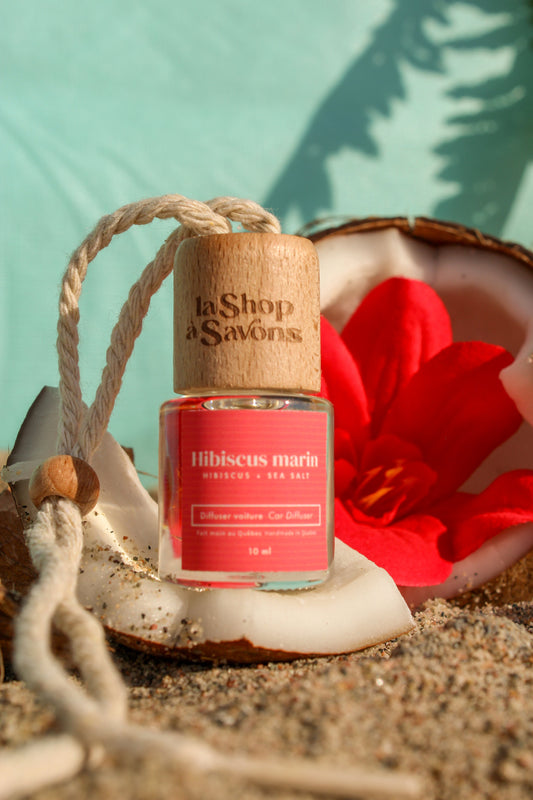 Diffuseur pour la voiture - Hibiscus marin