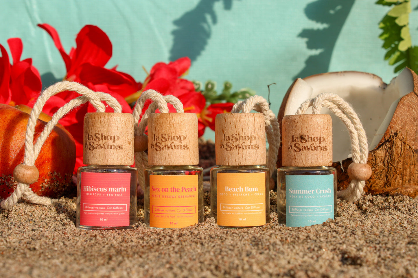 Diffuseur pour la voiture - Hibiscus marin