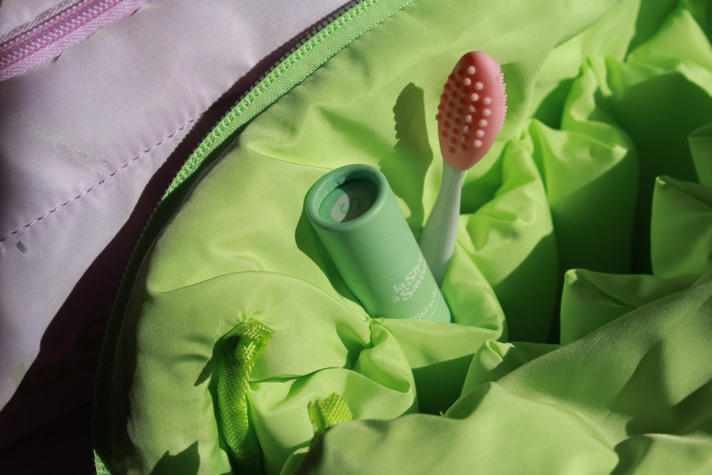 Baume à lèvres végane - Pistache