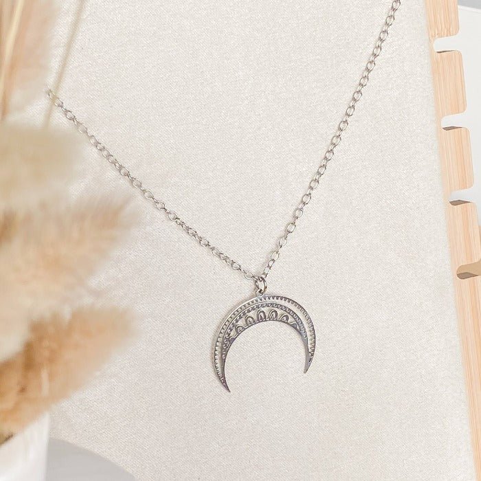LUNAIRE | Collier en acier inoxydable