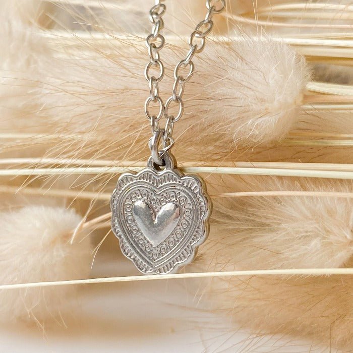 COEUR BOHÈME | Collier en acier inoxydable