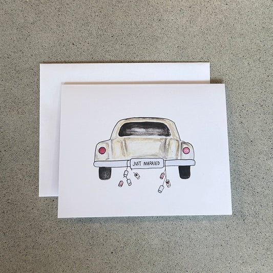 Just Married | Greeting Card