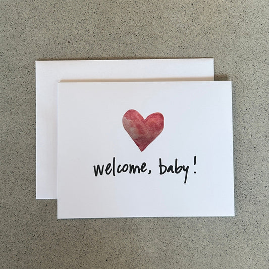 Welcome Baby | Greeting Card