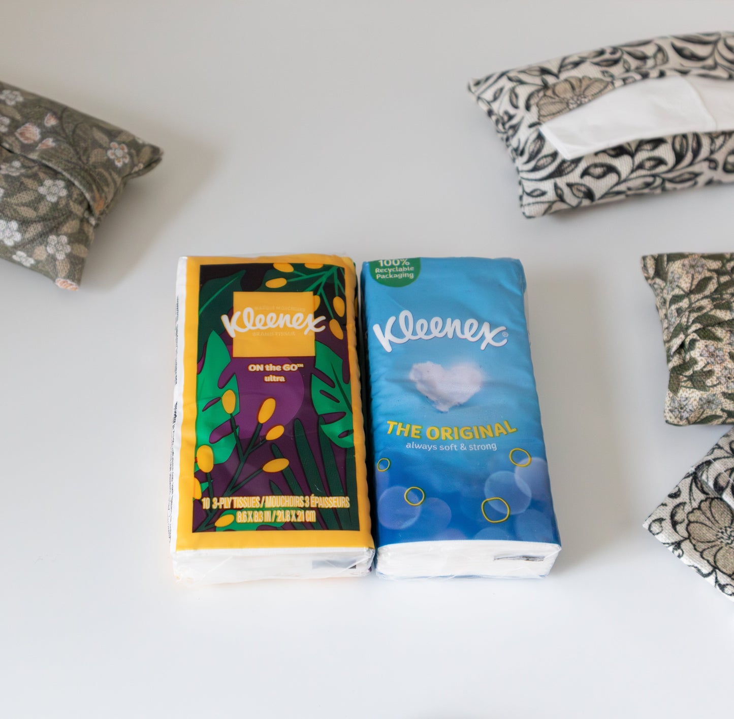 Fabric Tissue Holder | Pocket Size (Small) | Thalassa