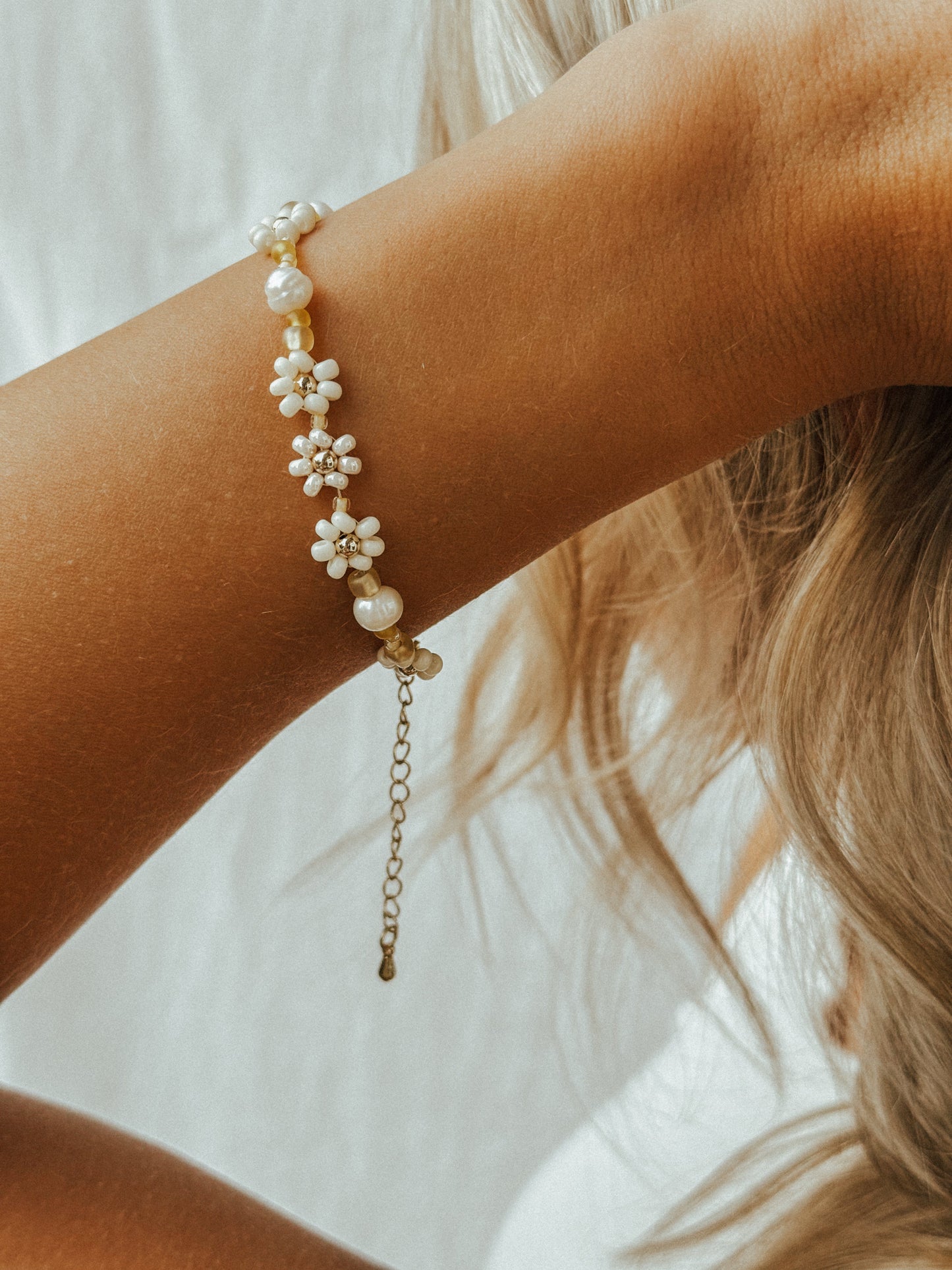 The Daisy Bracelet & Anklet in "Buttercup"