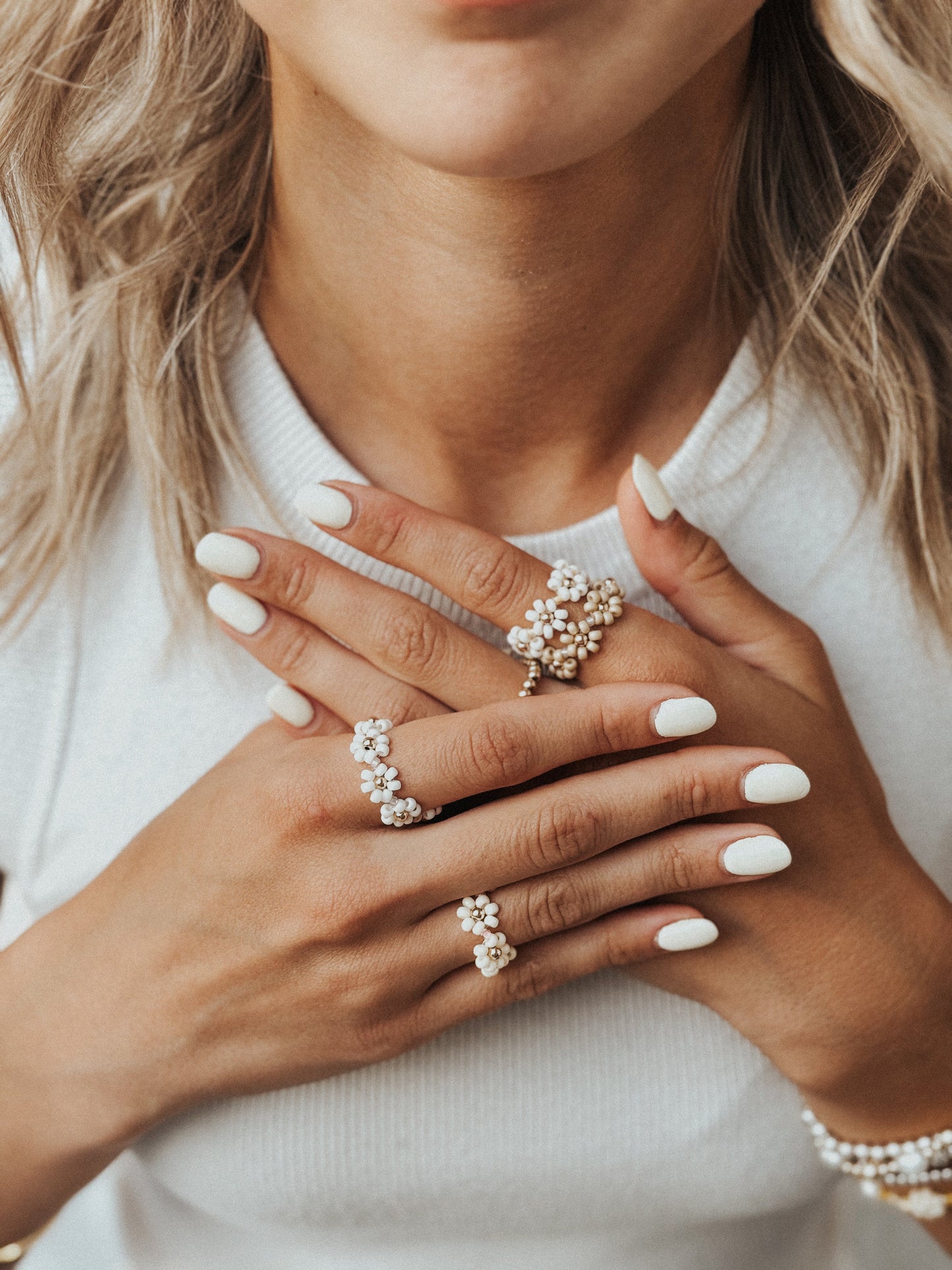 The Daisy Chain Ring Collection