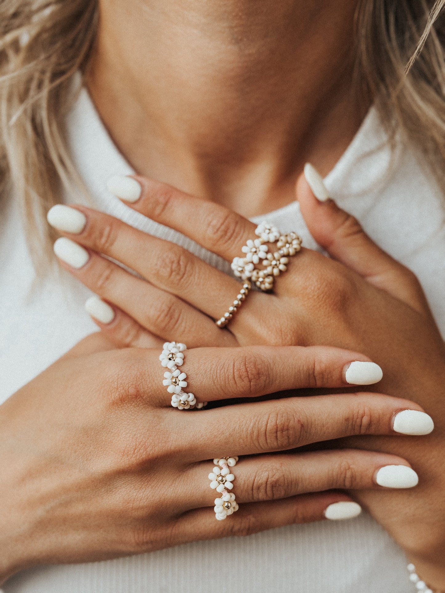 The Daisy Chain Ring Collection