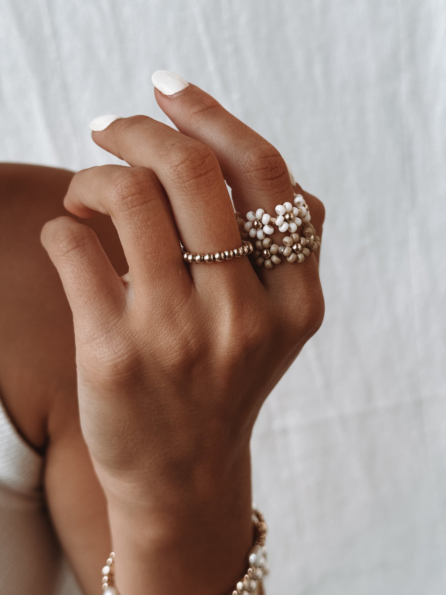 The Daisy Chain Ring Collection