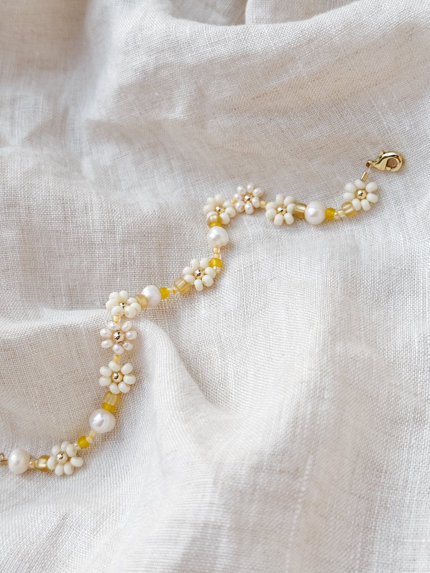 The Daisy Bracelet & Anklet in "Buttercup"
