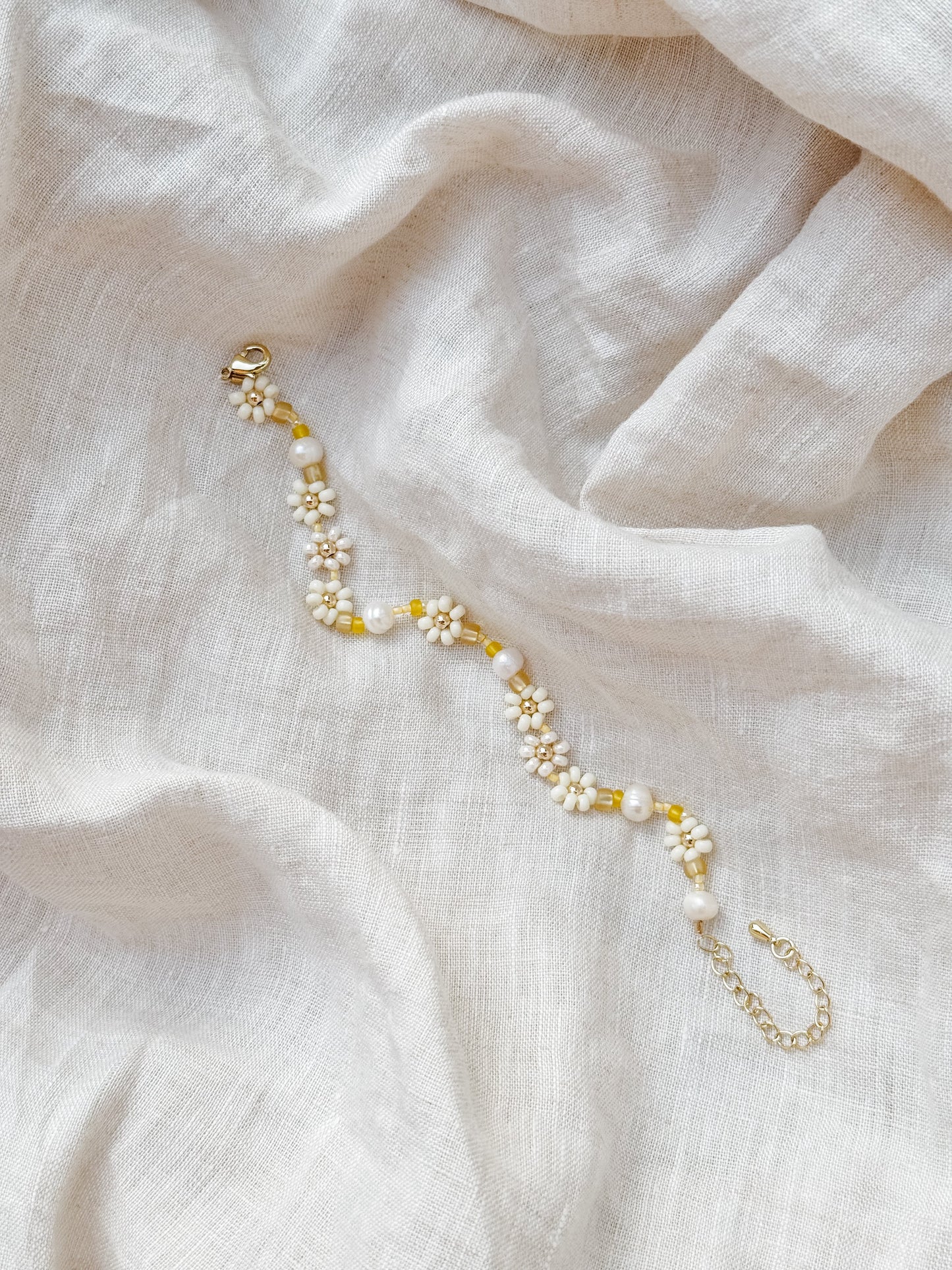 The Daisy Bracelet & Anklet in "Buttercup"