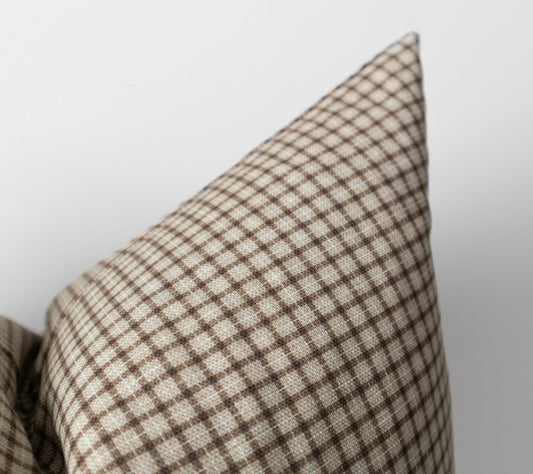 Elliott | Plaid Throw Pillow Cover