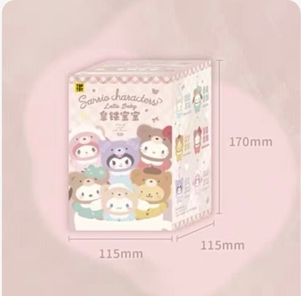 Sanrio Latte Baby Vinyl Plush Blind Box