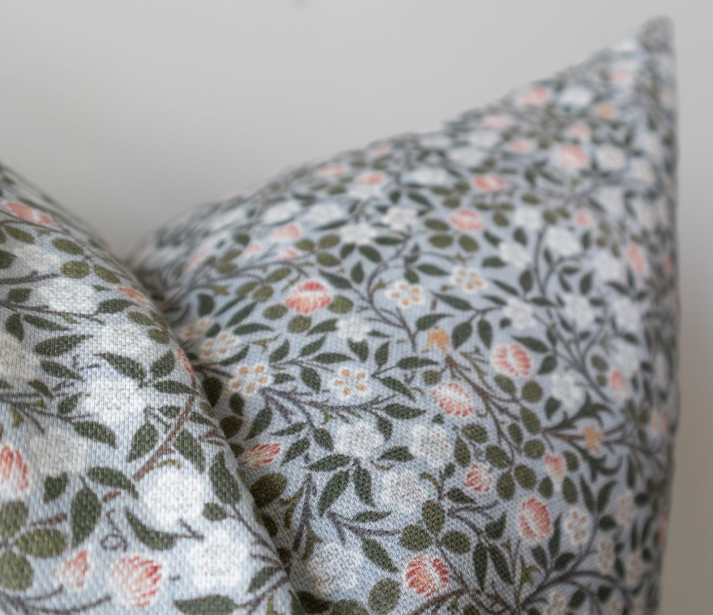 Sophia | Blue Floral Pillow Cover