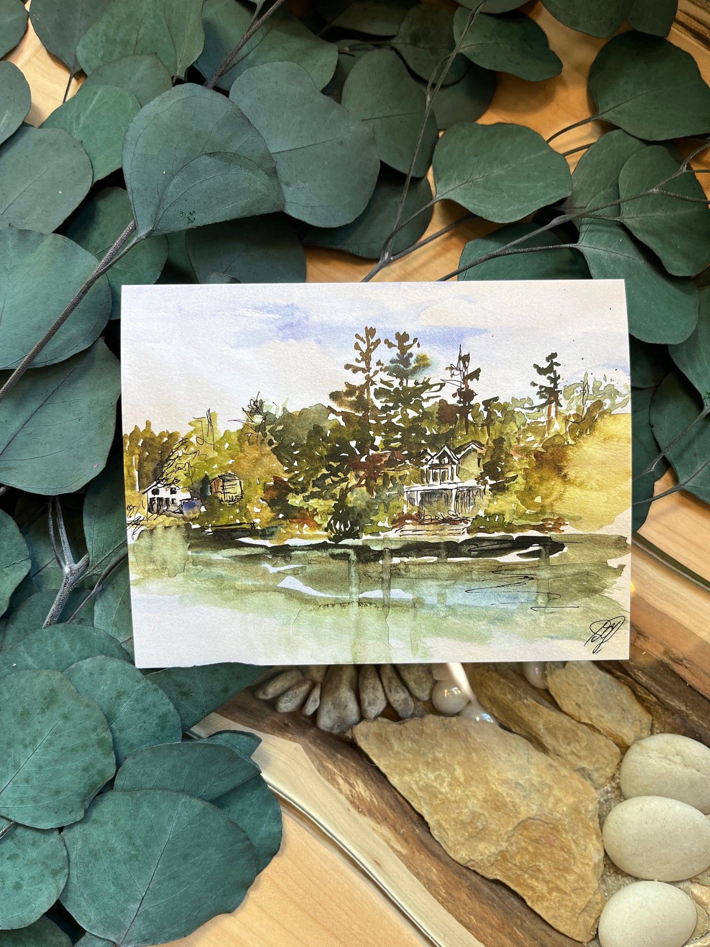 Indian River Port Carling | Greeting Card