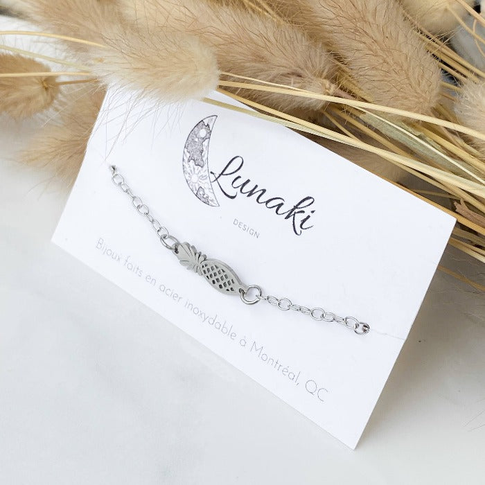ANANAS | Bracelet en acier inoxydable