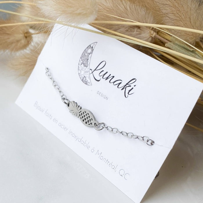 ANANAS | Bracelet en acier inoxydable