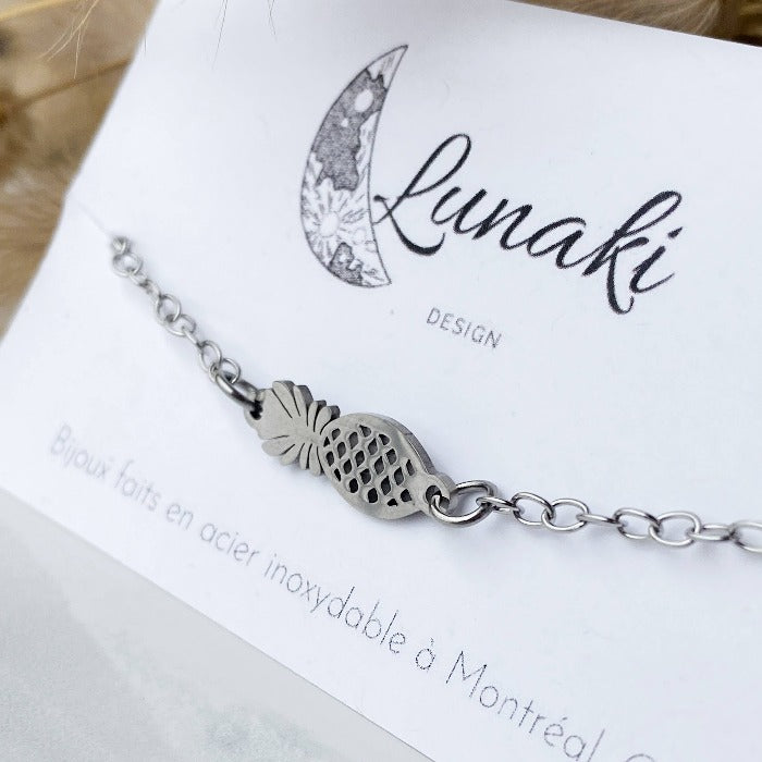 ANANAS | Bracelet en acier inoxydable