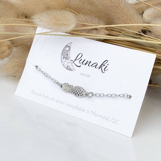ANANAS | Bracelet en acier inoxydable