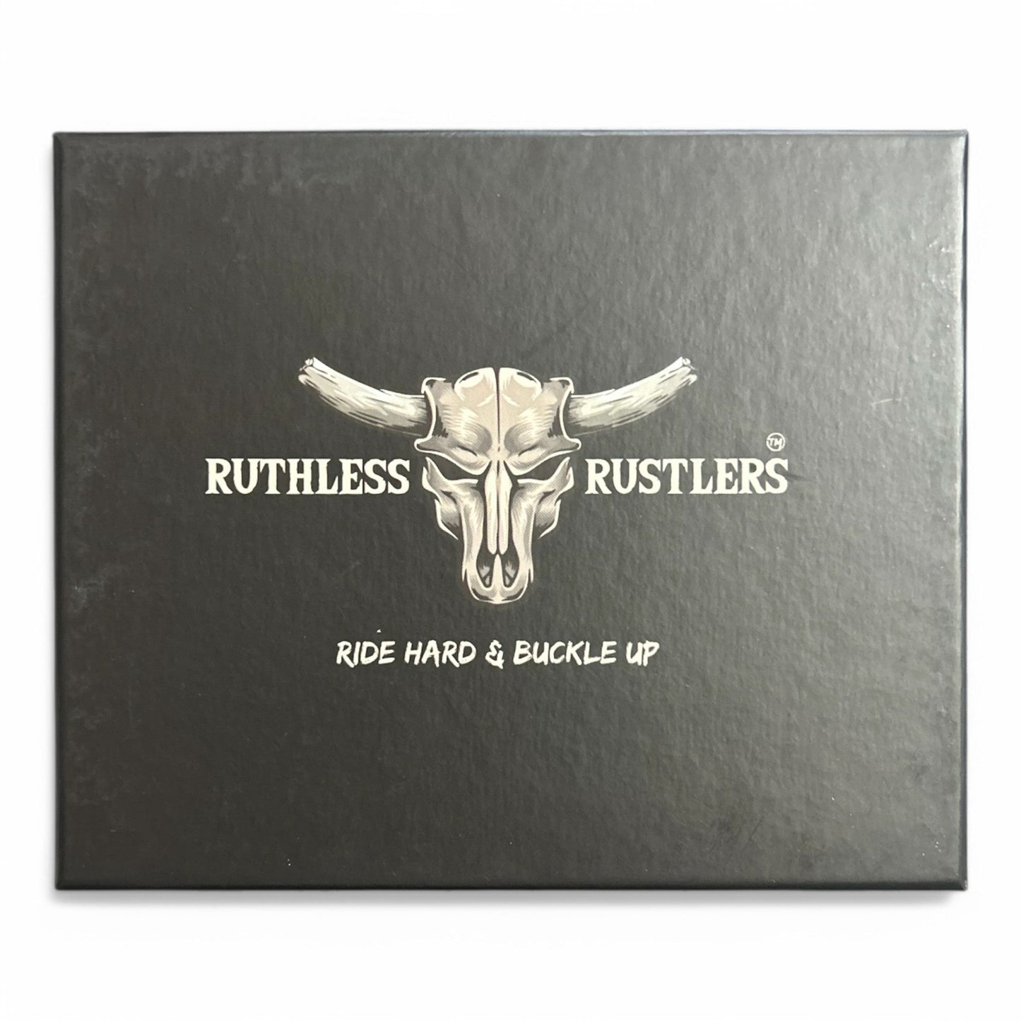 Ruthless Rustlers Marshal Belt Buckle | Antique Silver