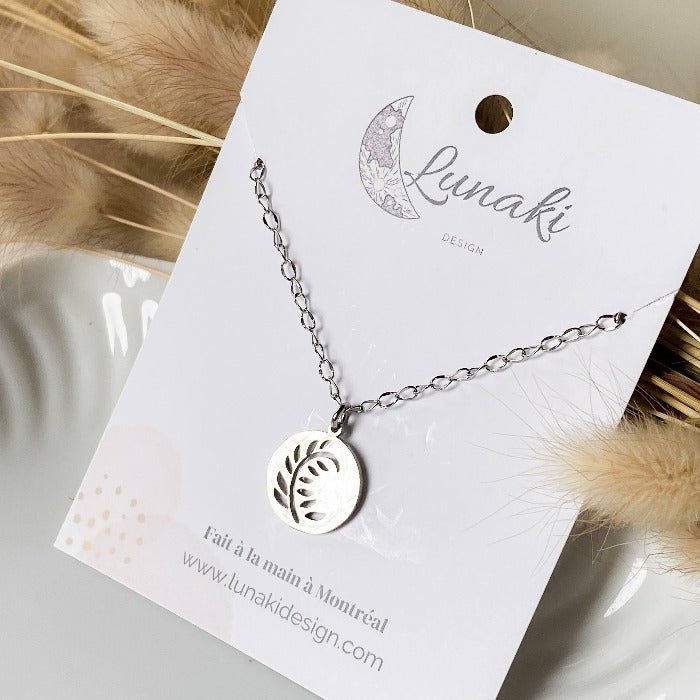 FOUGÈRE | Collier en acier inoxydable