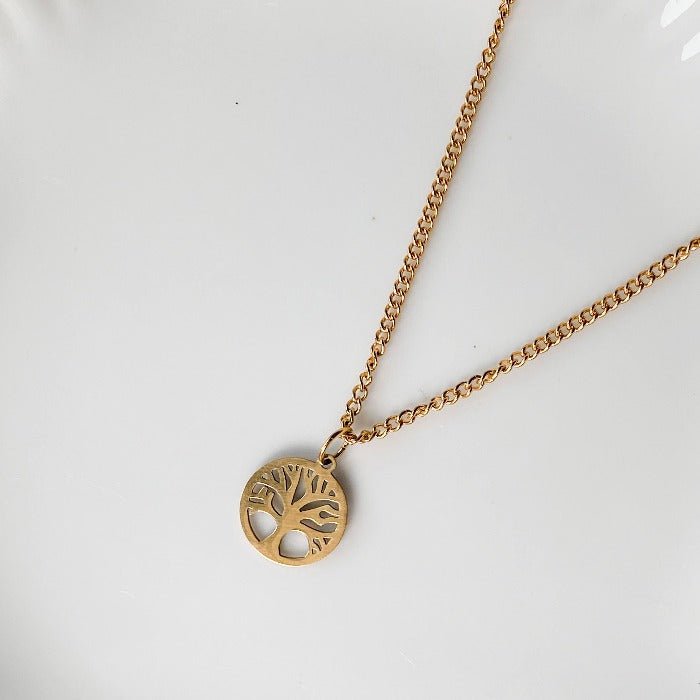 ARBRE DE VIE | Collier en acier inoxydable