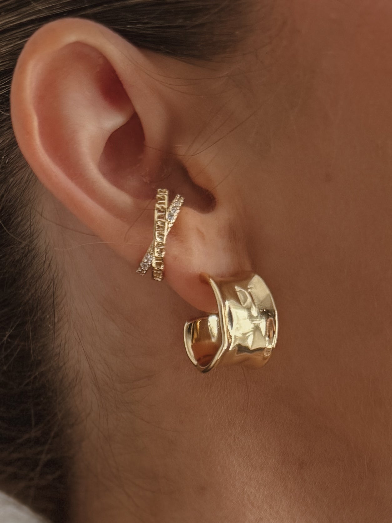 The Elizabeth CZ Ear Cuff