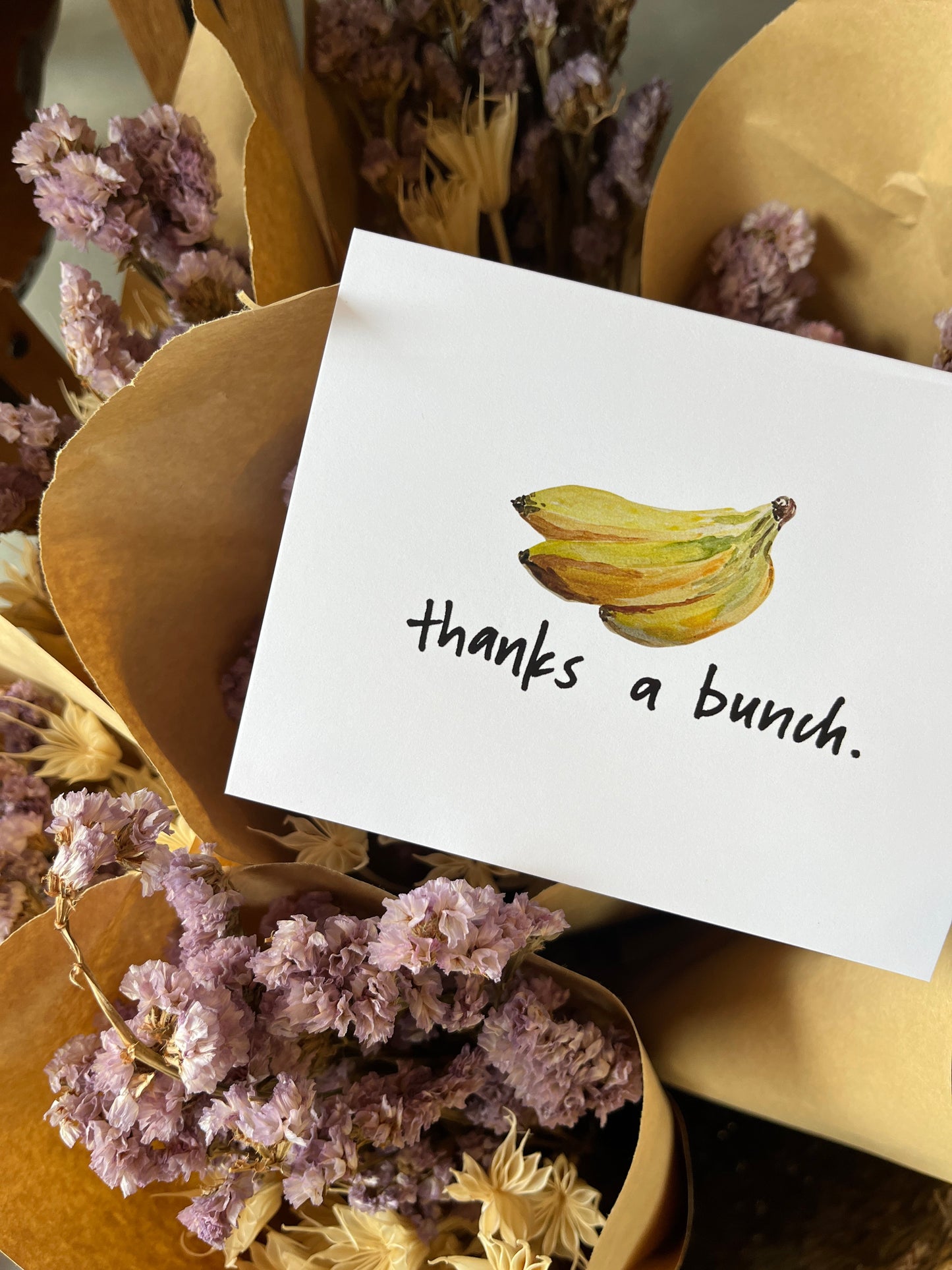 Thanks a Bunch | Punny Dad-Joke Greeting Card