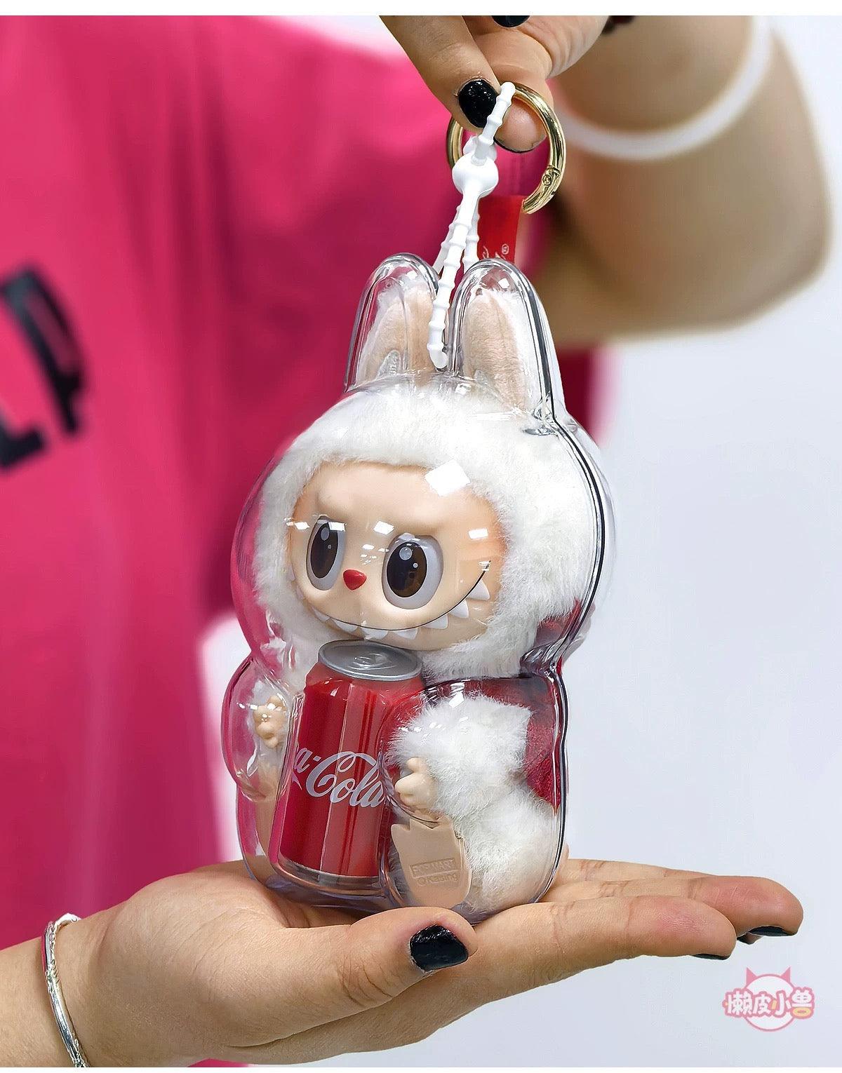 THE MONSTERS Labubu with COCA COLA Series Vinyl Plush Dolls, Blind Box