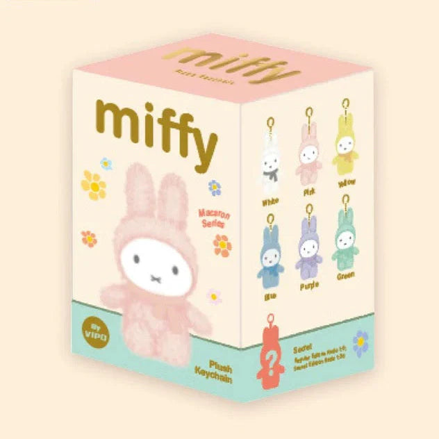 Miffy Macaron Plush Keychain Blindbox