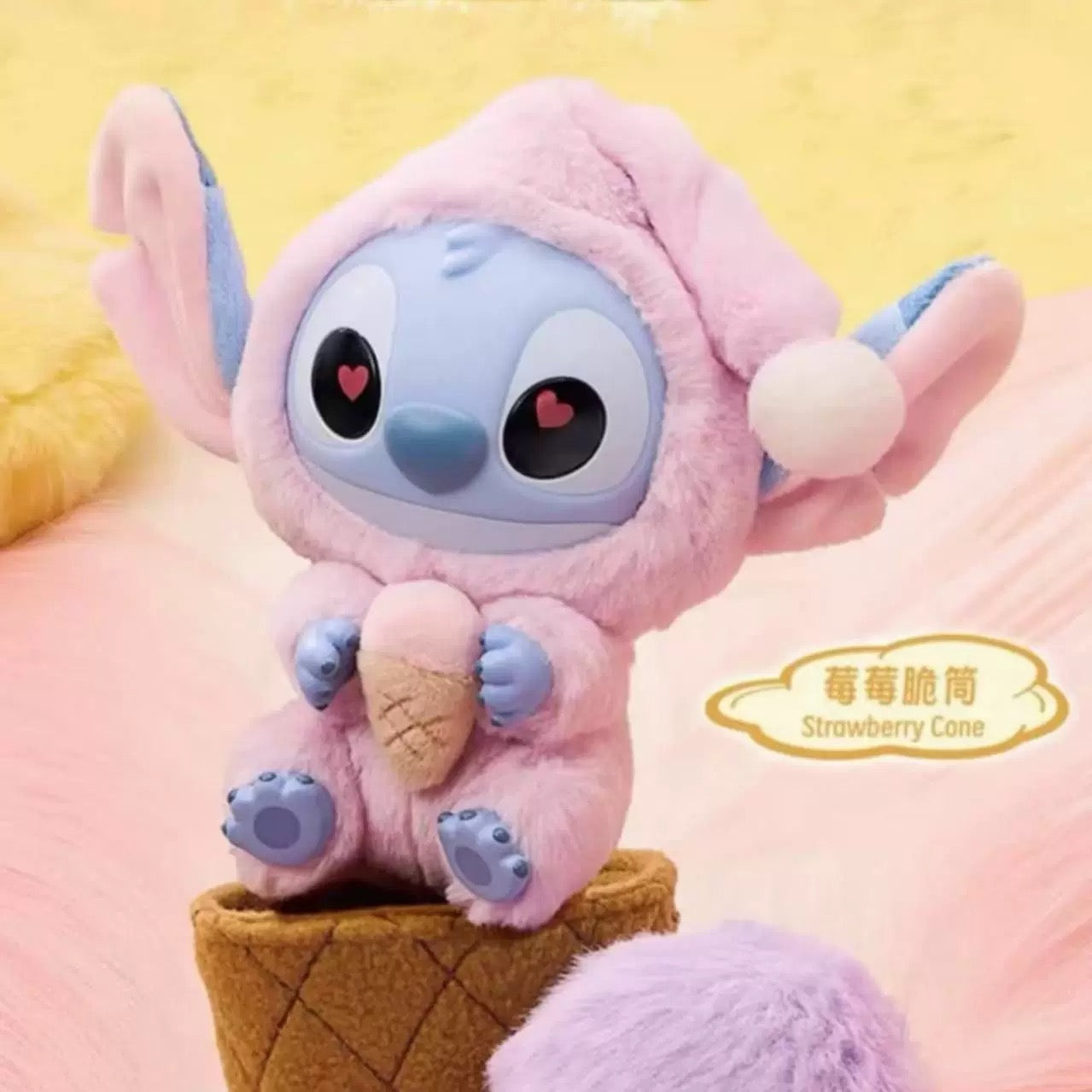 Stitch "Eat Something before Sleep" Series Vinyl plush keychain Blind Box Pendant