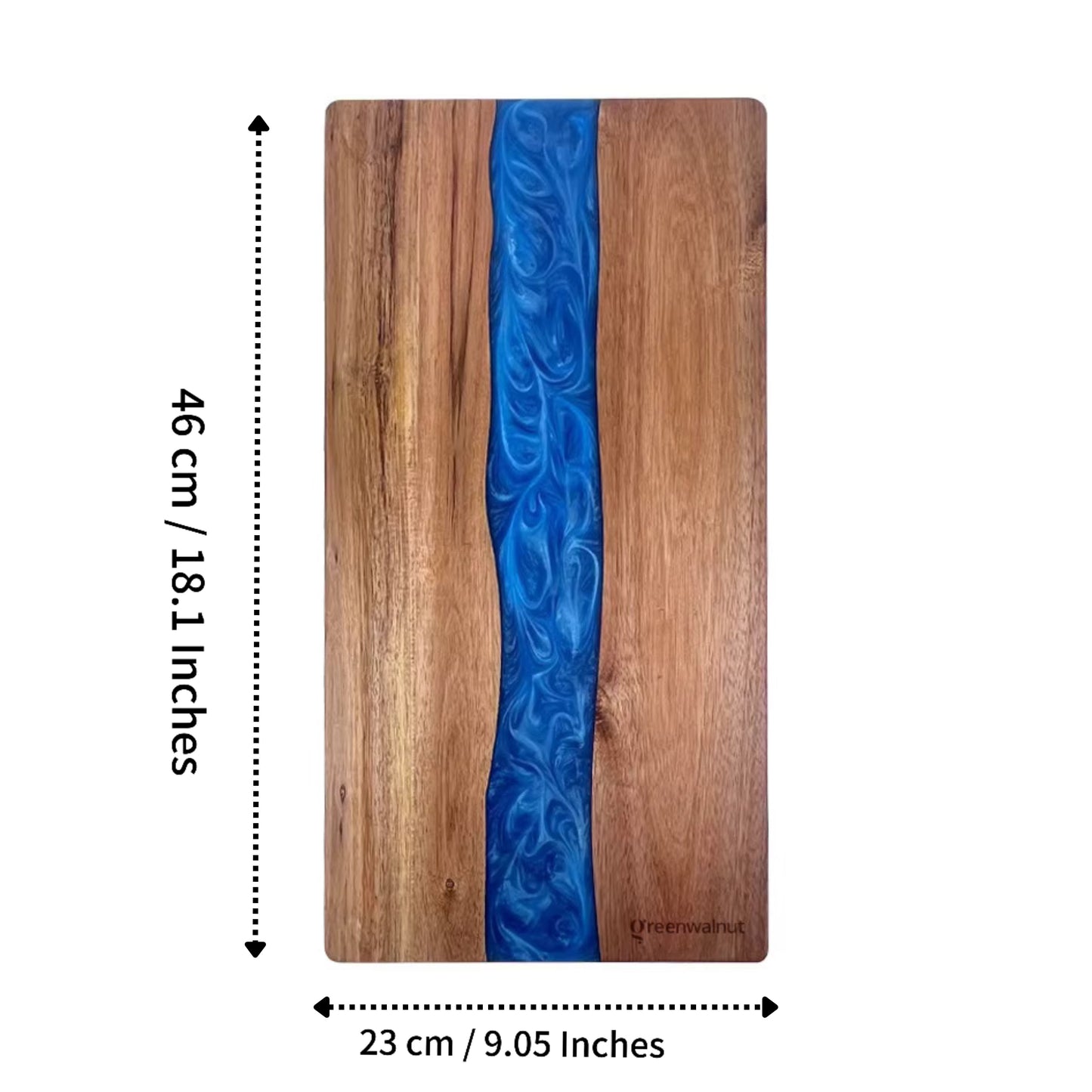 Large Acacia Resin Light Cutting Board | Charcuterie Board | Cheese Board