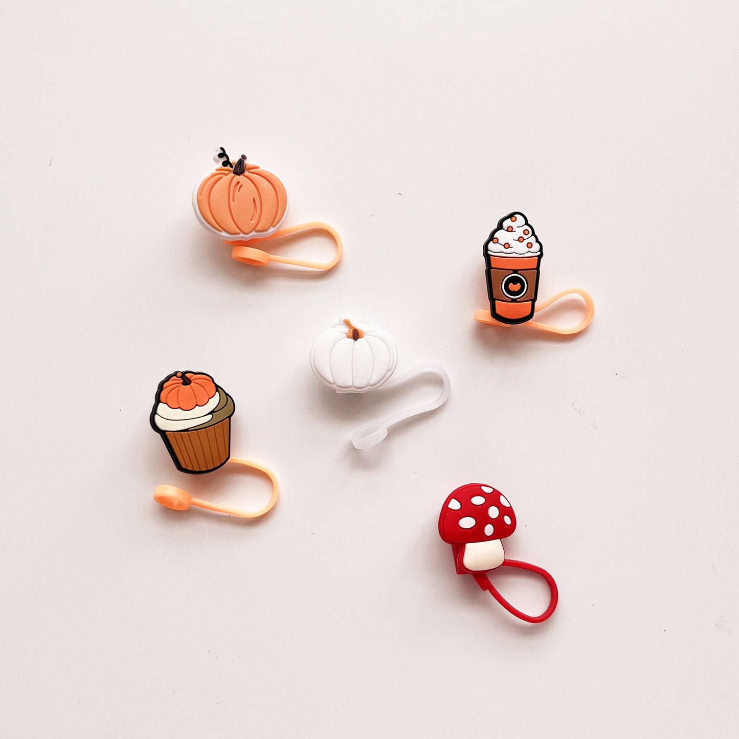 Couvercle pour paille - automne