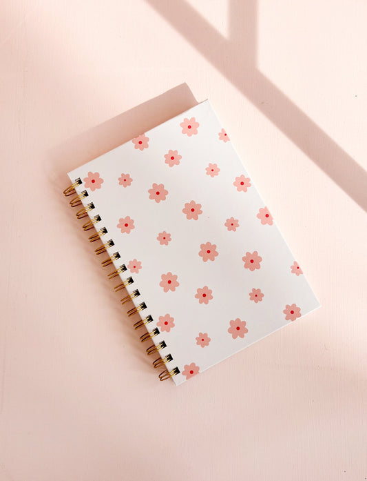 Cahier de notes "Daisy rose"