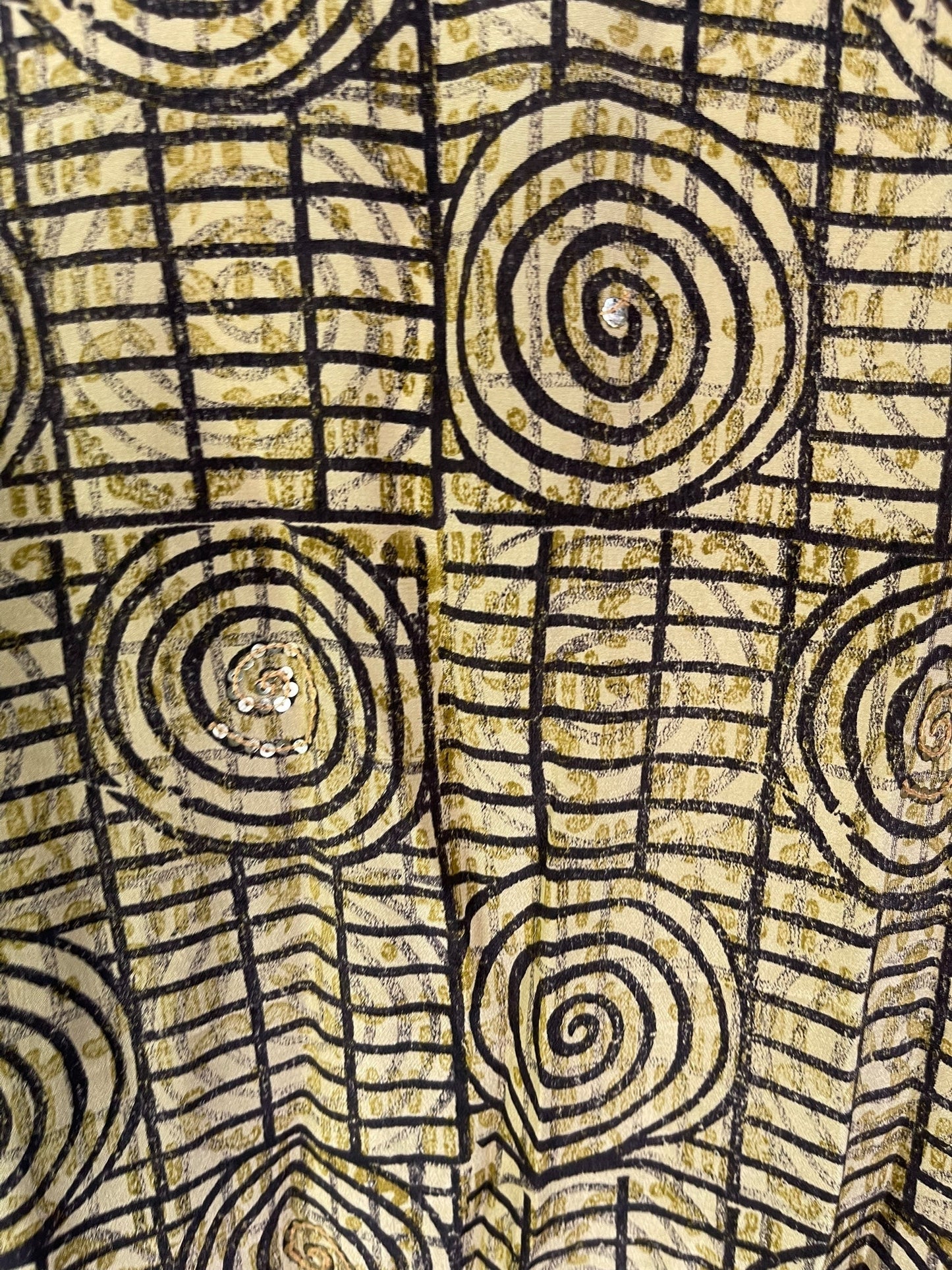 PRC6760 Avatar Pure Silk Maxi Kaftan