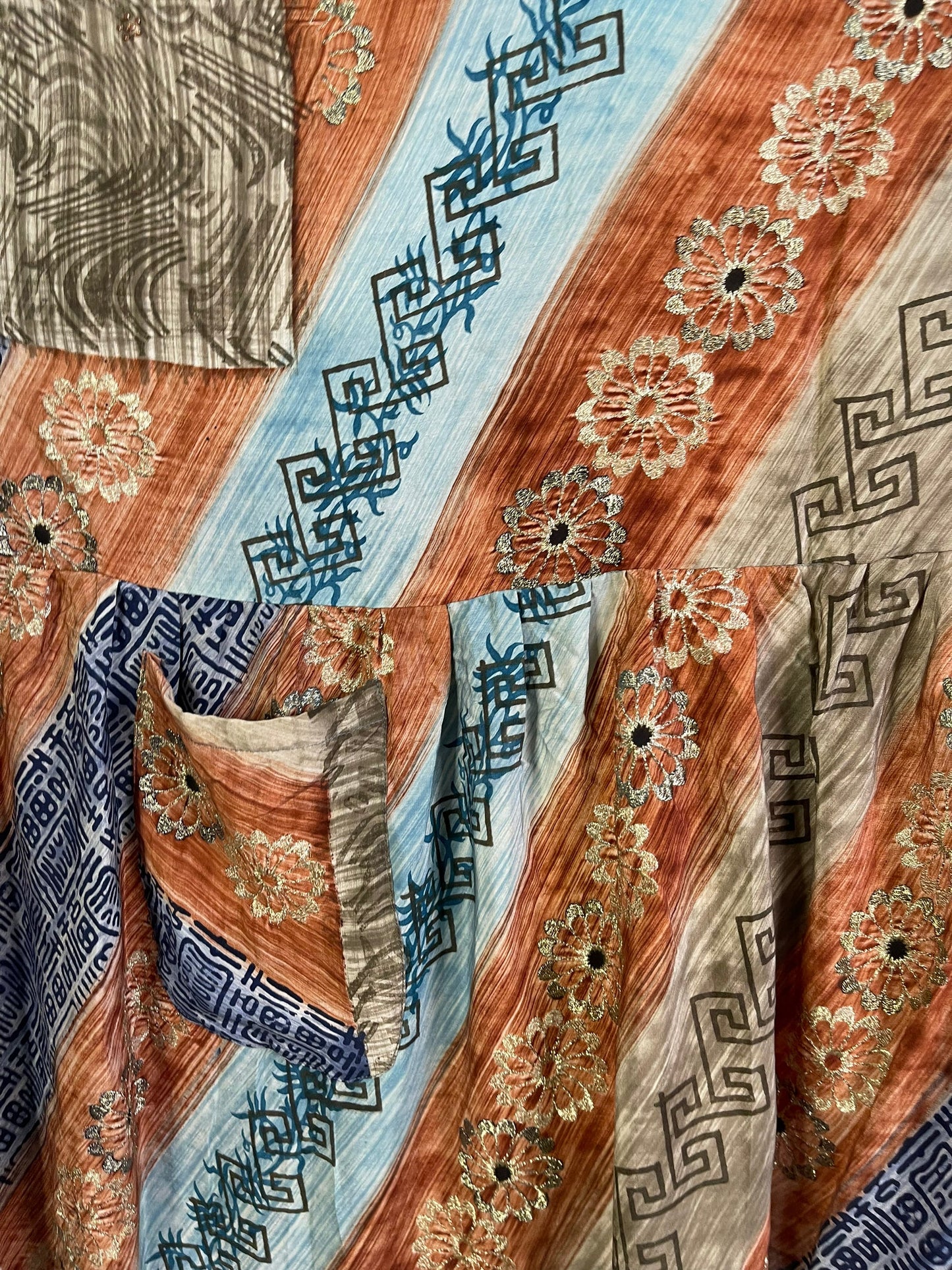 PRC5941 Avatar Pure Silk Boxy Babydoll Dress