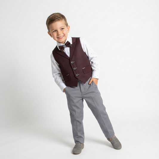 Dapper David Formal Vest Set