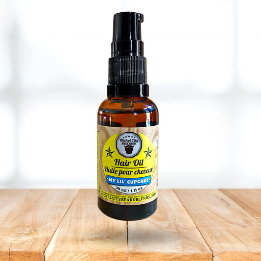 My Lil Cupcake Hair Oil (30ml) – Moisturizing Vanilla Cupcake Scent | Nourishing & Shine-Enhancing Oil