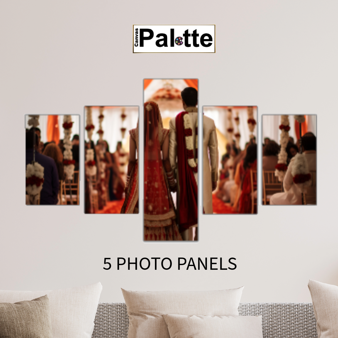 Split Canvas Print 5  Custom Multi Panel