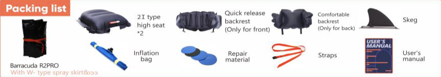 MRS Barracuda R2 Pro Packraft
