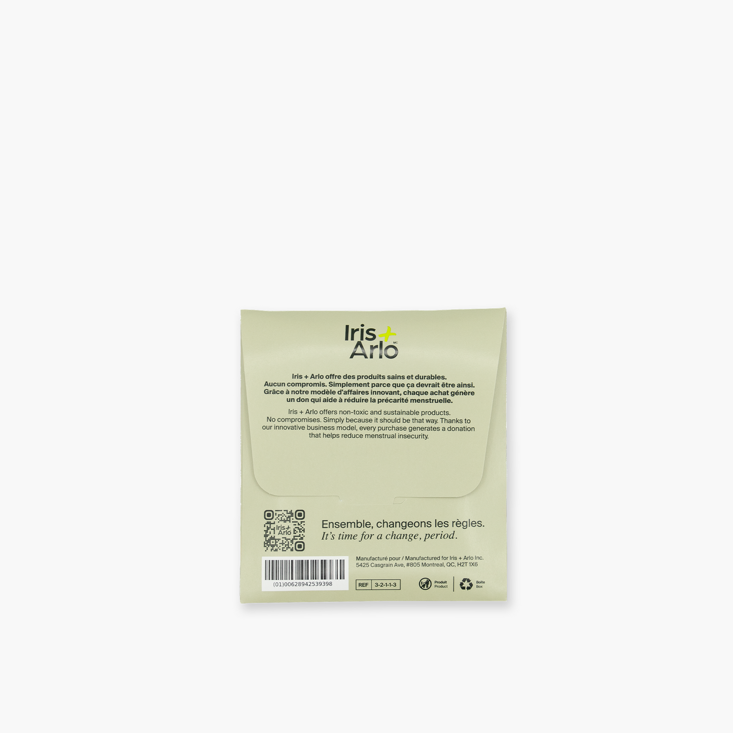 Individual Packets - 100% Organic Cotton Regular Pads
