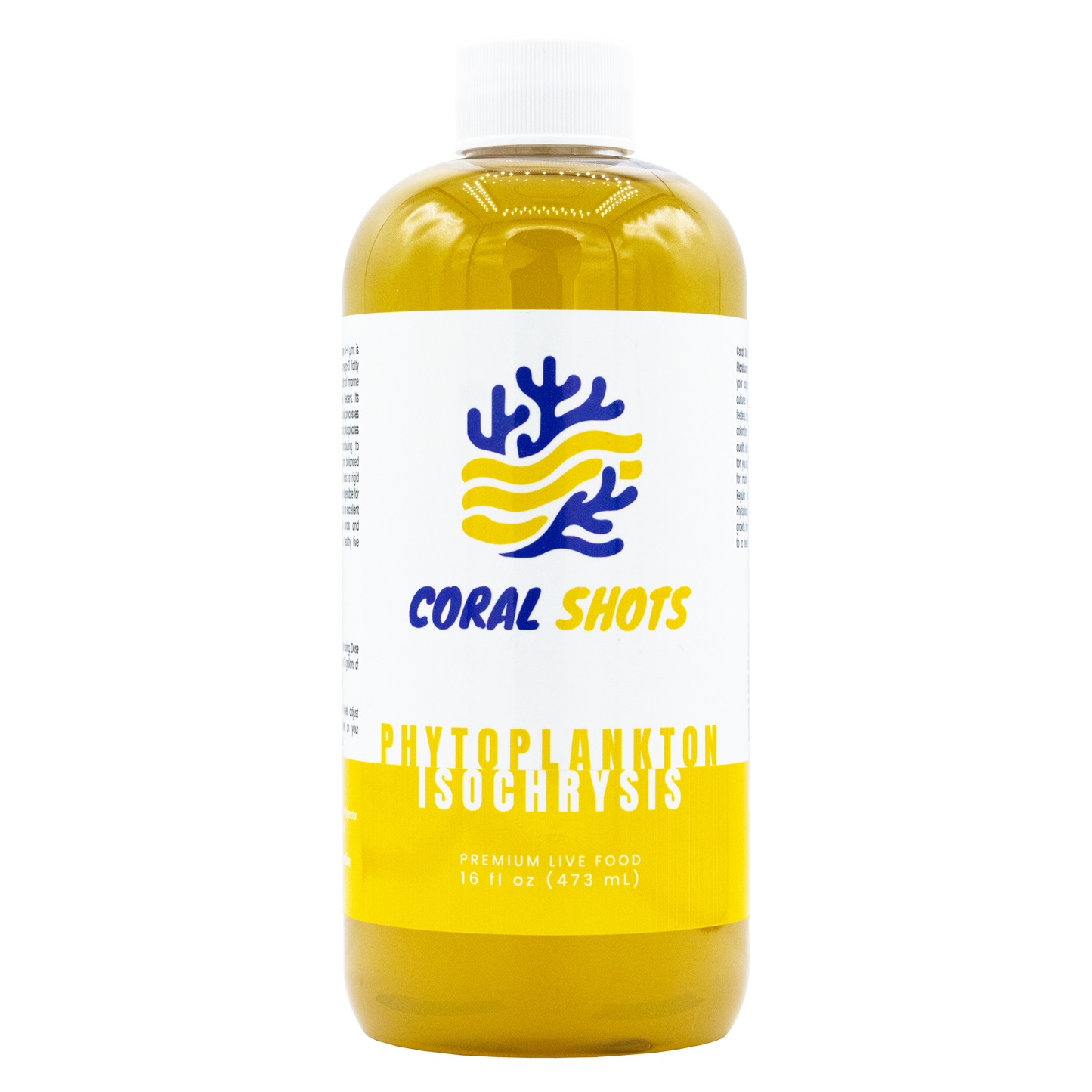 Isochrysis Live Phytoplankton - Coral Shots
