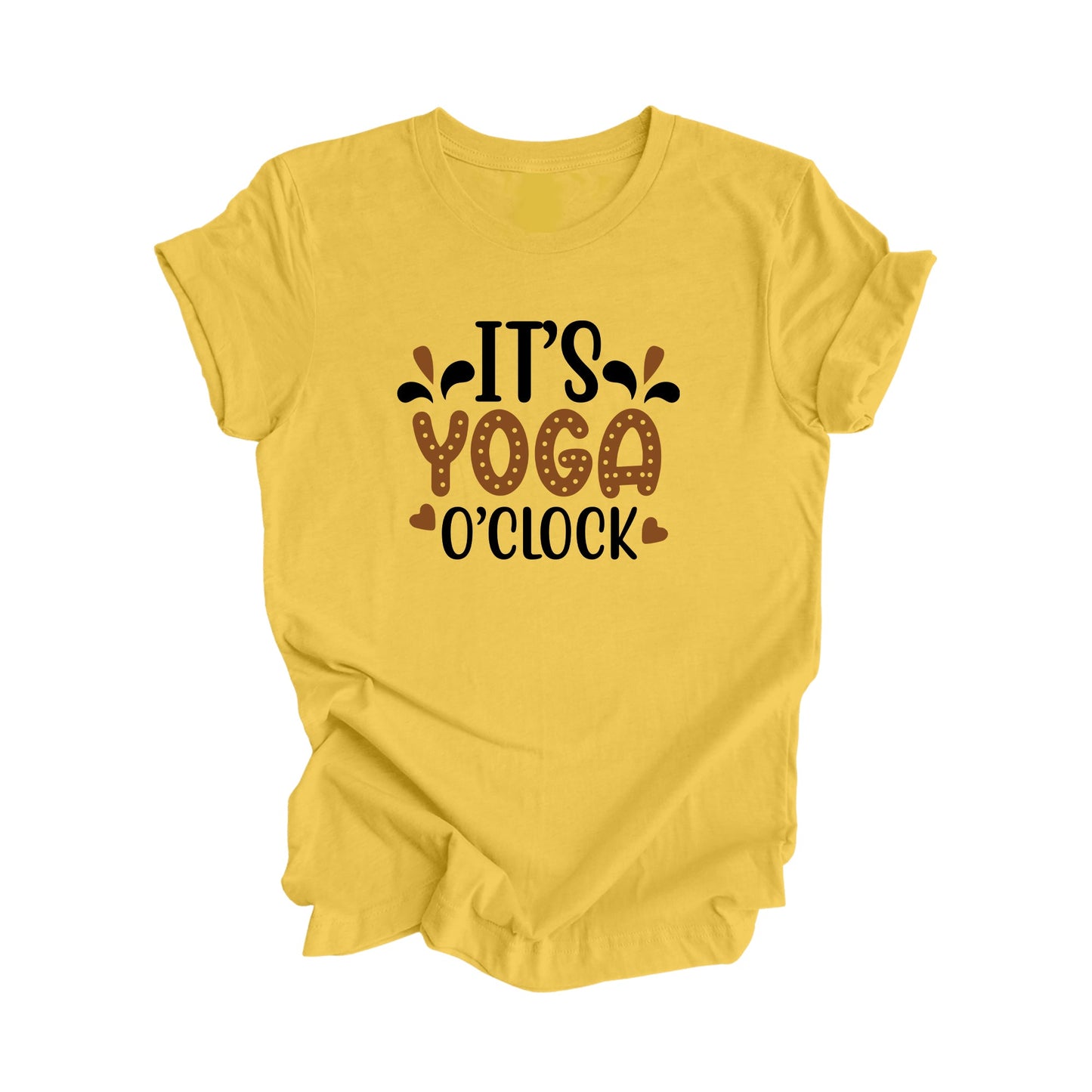 It's Yoga O'clock - Unisex Jersey Short Sleeve Tee